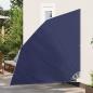 Preview: Balkon Sichtschutz Marineblau 210 x 210 cm Stoff