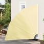 Preview: Balkon Sichtschutz Sandfarbe 210 x 210 cm Stoff