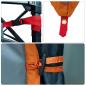 Preview: Zelt mit Dach Sonstiges Grau und Orange und Schwarz