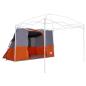 Preview: Zelt mit Dach Sonstiges Grau und Orange und Schwarz