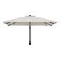 Preview: Gartenparasol Sandfarbe 248.5 x 247.5 x 160 cm Stoff