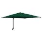Preview: Gartenparasol Grün 248.5 x 247.5 x 160 cm Stoff