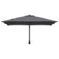 Preview: Gartenparasol Anthrazit 248.5 x 247.5 x 160 cm Stoff