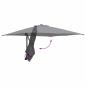 Preview: Gartenparasol Anthrazit 248.5 x 247.5 x 160 cm Stoff