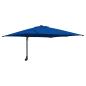 Preview: Gartenparasol Azurblau 248.5 x 247.5 x 160 cm Stoff