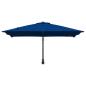 Preview: Gartenparasol Azurblau 248.5 x 247.5 x 160 cm Stoff