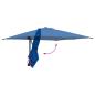 Preview: Gartenparasol Azurblau 248.5 x 247.5 x 160 cm Stoff