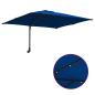 Preview: Gartenparasol Azurblau 248.5 x 247.5 x 160 cm Stoff