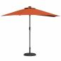 Preview: Gartenparasol Terrakotta 294 x 150 x 224 cm Stoff