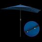 Preview: Gartenparasol Azurblau 294 x 150 x 224 cm Stoff