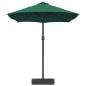 Preview: Gartenparasol Grün 385 x 209 x 244 cm Stoff