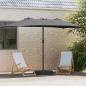 Preview: Gartenparasol Anthrazit 385 x 209 x 244 cm Stoff