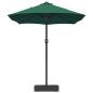 Preview: Gartenparasol Grün 385 x 209 x 244 cm Stoff