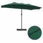 Preview: Gartenparasol Grün 385 x 209 x 244 cm Stoff