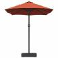 Preview: Gartenparasol Terrakotta 385 x 209 x 244 cm Stoff