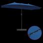 Preview: Gartenparasol Blau 385 x 209 x 244 cm Stoff