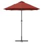 Preview: Gartenparasol Terrakotta 380 x 196 x 235 cm