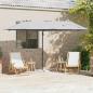 Preview: ARDEBO.de - Garten-Kantilever-Pergola Sandfarbe 372 x 198 x 253 cm