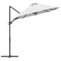 Preview: Garten-Kantilever-Pergola Sandfarbe 372 x 198 x 253 cm