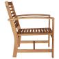 Preview: Gartenstühle 2 pcs Braun 60 x 65 x 76.5 cm Massives Teakholz