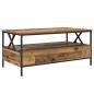 Preview: Couchtisch Altholz 100 x 51 x 45 cm Holzwerkstoff