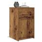Preview: LED Nachttisch 2 pcs Altholz 38 x 34 x 61 cm Spanplatte