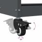 Preview: Werkzeugwagen mit Regal mit Rad mit Speicher Anthrazit 65 x 35 x 111 cm