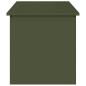 Preview: Außenlagerbox Olivgrün 100 x 50.5 x 50 cm Kaltgewalzter Stahl