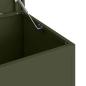 Preview: Außenlagerbox Olivgrün 100 x 50.5 x 50 cm Kaltgewalzter Stahl