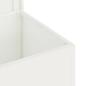 Preview: Außenlagerbox Weiß 80 x 50.5 x 50 cm Kaltgewalzter Stahl