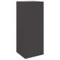Preview: Paketdrop-Box Schwarz 41 x 38 x 103 cm Stahl