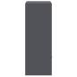 Preview: Paketdrop-Box Anthrazit 41 x 38 x 103 cm Stahl