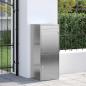 Preview: Paketdrop-Box Schwarz 41 x 38 x 103 cm Edelstahl