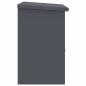 Preview: Paketdrop-Box Anthrazit 44 x 35 x 59 cm Stahl