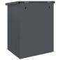 Preview: Paketdrop-Box Anthrazit 44 x 35 x 59 cm Stahl