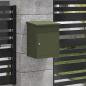 Preview: Paketdrop-Box Olivgrün 44 x 35 x 59 cm Stahl