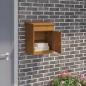 Preview: ARDEBO.de - Paketdrop-Box Rostig 44 x 35 x 59 cm