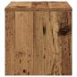 Preview: Nachttisch Altholz 40 x 30 x 30 cm Holzwerkstoff