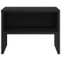 Preview: Nachttisch 2 pcs Schwarze Eiche 40 x 30 x 30 cm Holzwerkstoff