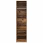 Preview: Kleiderschrank mit Regal Altholz 50 x 50 x 200 cm Holzwerkstoff