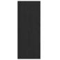 Preview: Bücherregal Schwarze Eiche 40 x 30 x 77 cm Holzwerkstoff