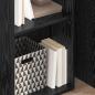 Preview: Bücherregal Schwarze Eiche 40 x 30 x 114 cm Holzwerkstoff