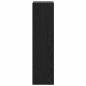 Preview: Bücherregal Schwarze Eiche 40 x 30 x 114 cm Holzwerkstoff