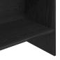 Preview: Bücherregal Schwarze Eiche 60 x 35 x 180 cm Holzwerkstoff