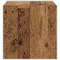Preview: Wandschrank Altholz 37 x 37 x 37 cm Holzwerkstoff