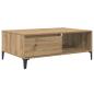Preview: Couchtisch Eiche handwerklich 90 x 60 x 35 cm Holzwerkstoff
