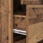 Preview: Bücherregal Altholz 40 x 35 x 180 cm Holzwerkstoff