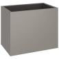 Preview: Gartenblumentopf Braun 50 x 32 x 40 cm Wetterfestes Stahl