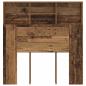 Preview: Kopfteil Schrank Altholz 100 x 19 x 103.5 cm Holzwerkstoff