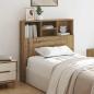 Preview: ARDEBO.de - Kopfteil Schrank Eiche handwerklich 100 x 19 x 103.5 cm